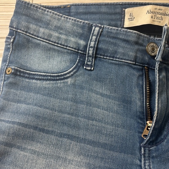 Abercrombie & fitch the A&F jegging denim jeans 4 long - Picture 4 of 6